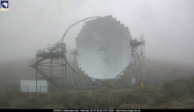 Picture of the MAGIC Telescope Site